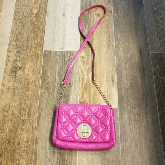 Kate Spade pink quilted crossbody bag - Picture 2 of 4